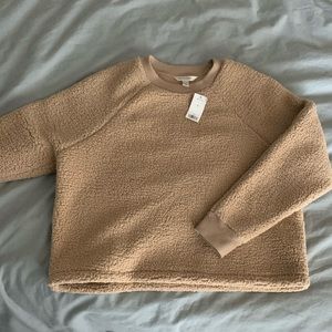 Banana republic Sherpa sweatshirt